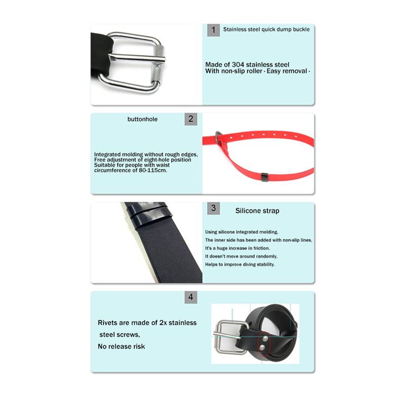 HOES-Weight Belt Waist Weight  - огляд і ціна Fishing Belt