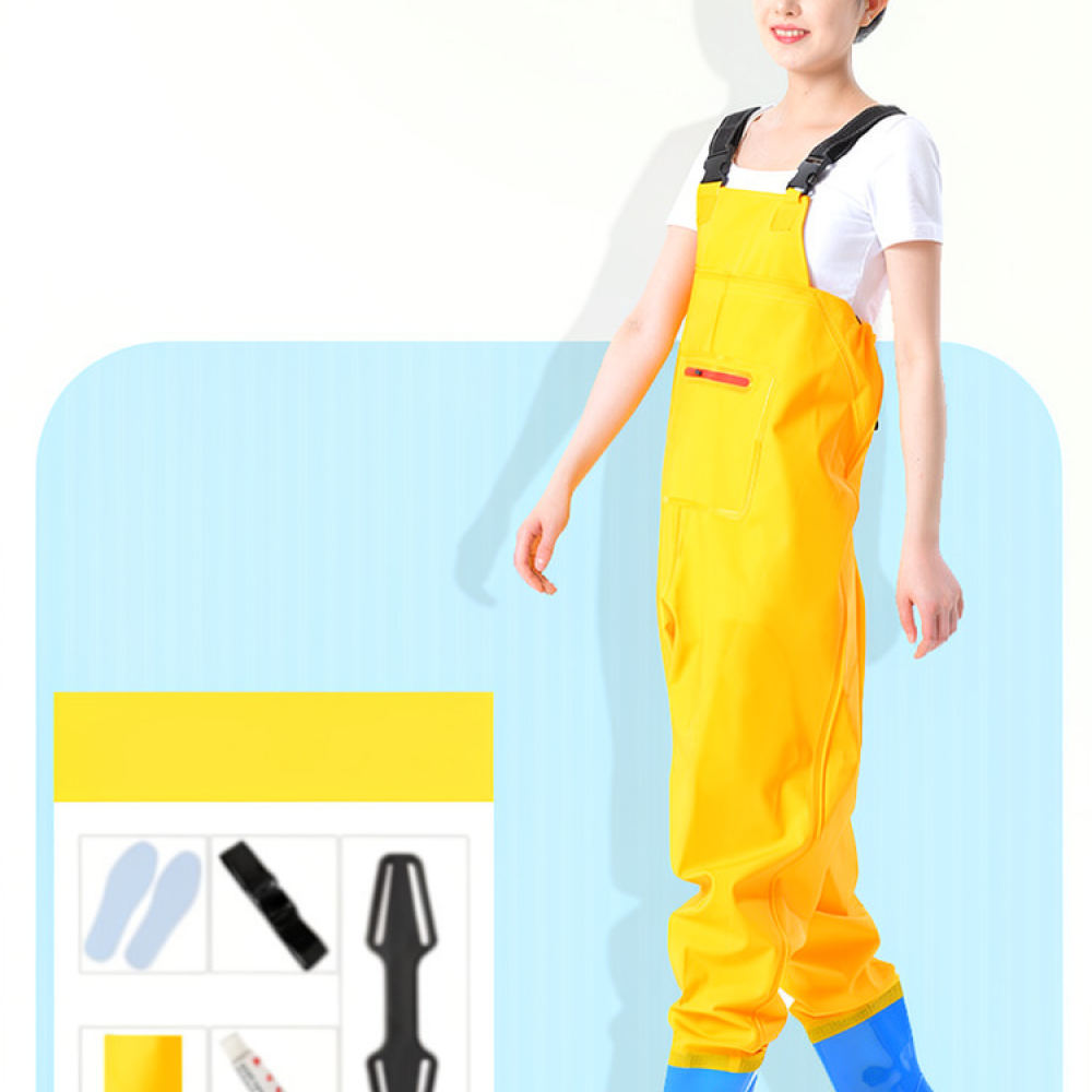 Lightweight Wading Overalls Fi - огляд і ціна Fishing Pants Waterproof