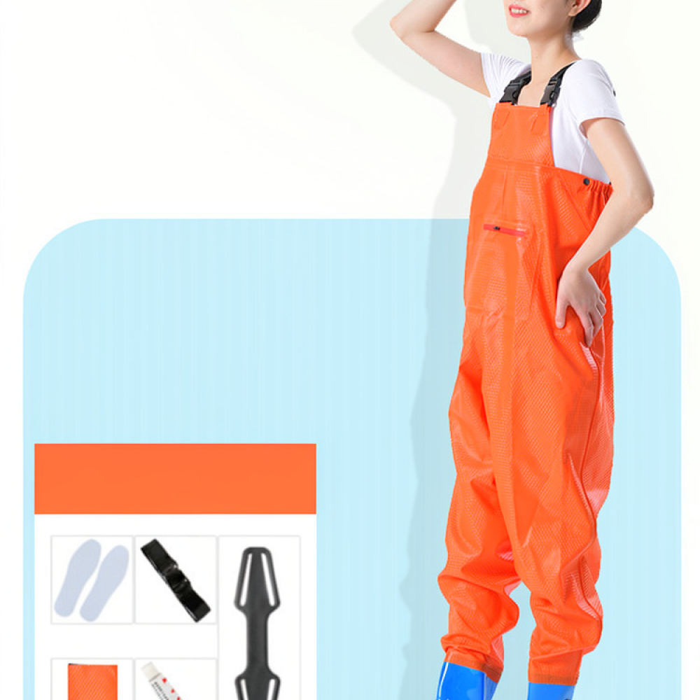 Lightweight Wading Overalls Fi - огляд і ціна Fishing Pants Waterproof